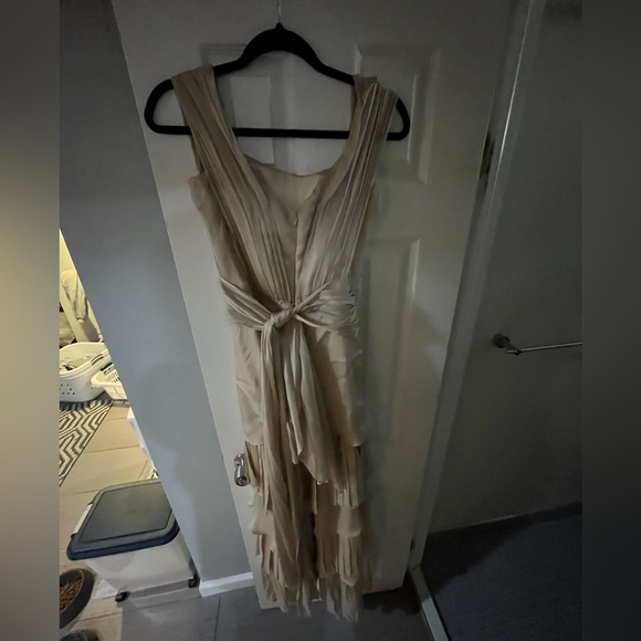 Lucia Rodriguez Champagne Gown Size 2 - Picture 8 of 8